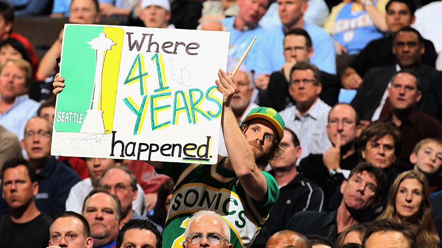 Seattle Sonics NBA OKC...
