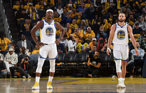 Stephen Curry and Jimmy Butler