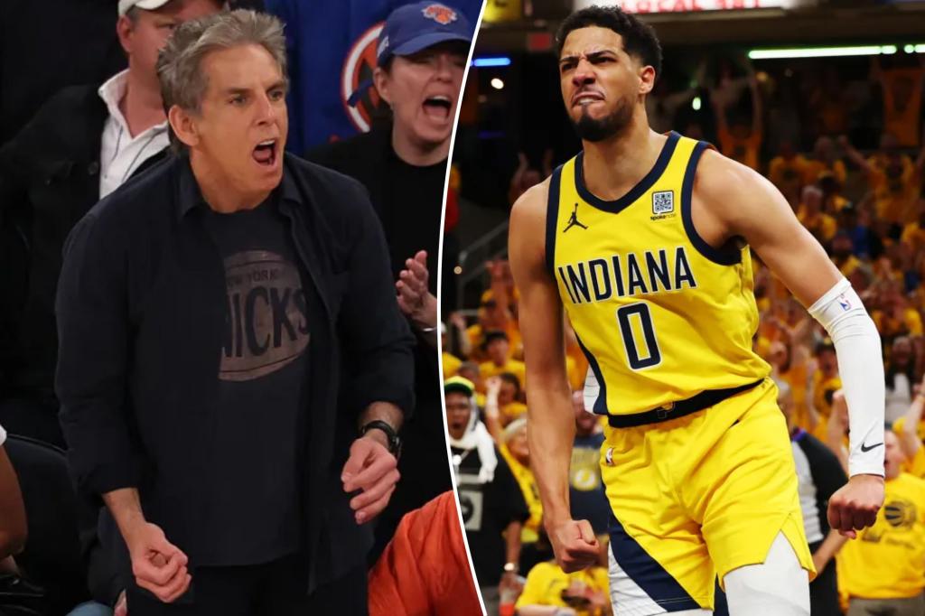 Tyrese Haliburton claps back at Ben Stiller after eliminating Knicks