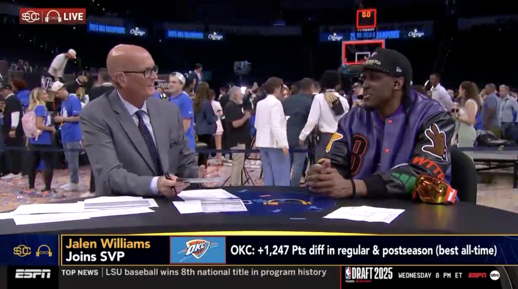 Scott Van Pelt was the best of ESPN in NBA Finals postgame show