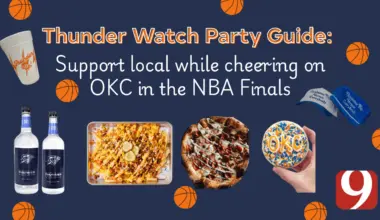 Support local while cheering on OKC in the NBA Finals