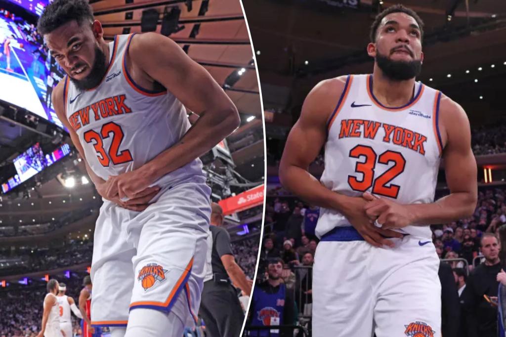 Karl-Anthony Towns out of Knicks' lineup vs. 76ers with new injury