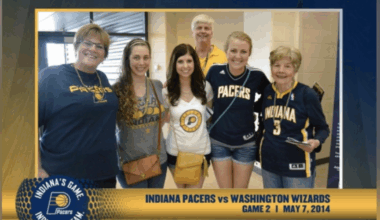 Pacers fans honor their grandma by attending playoff games