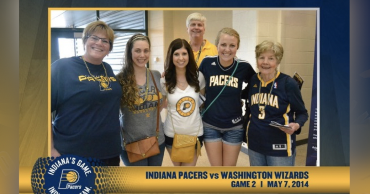 Pacers fans honor their grandma by attending playoff games