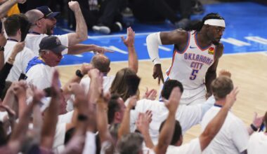 Pacers commit 19 first-half turnovers in Game 1 of NBA Finals against Thunder