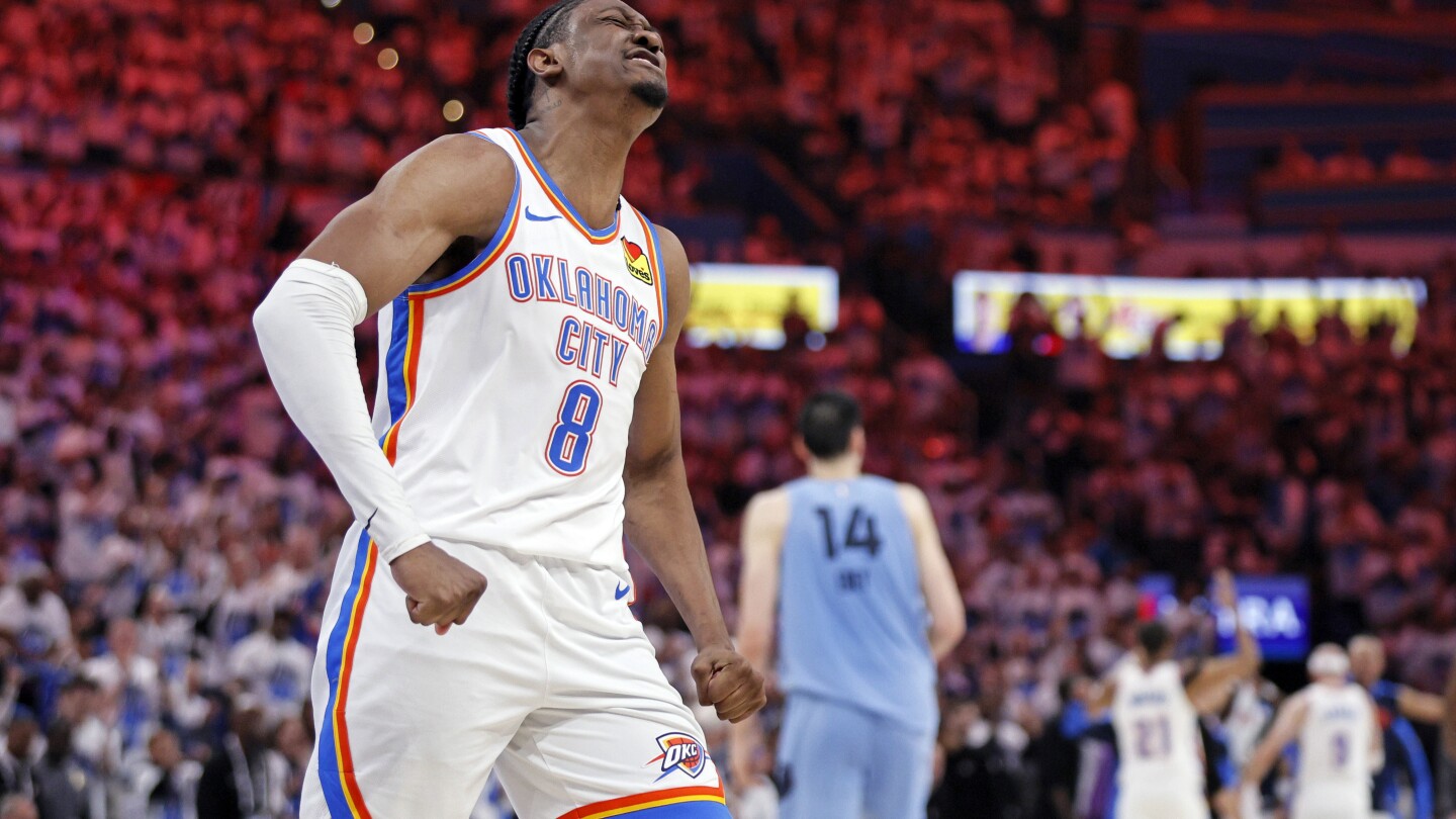 Thunder open 35-point 1st-half lead over Grizzlies, go on to win by 51 in a stat-filled Game 1