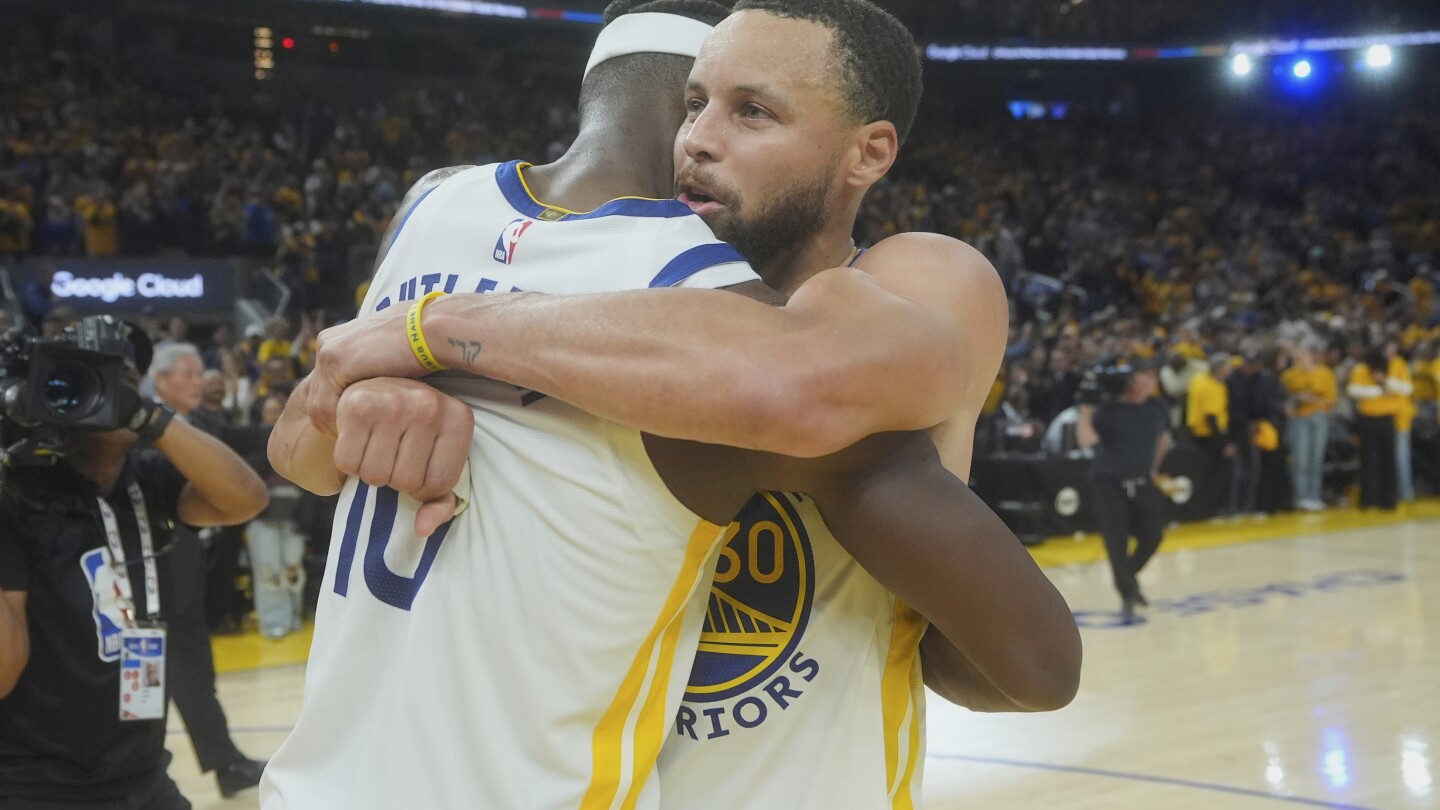 Butler, Curry lead Warriors past Grizzlies 121-116 to secure seventh seed in West playoffs