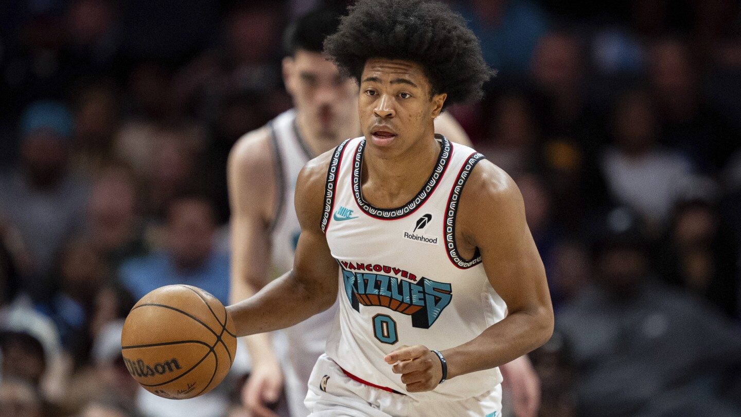 Grizzlies' Jaylen Wells breaks his wrist on hard landing that sent rookie to the hospital