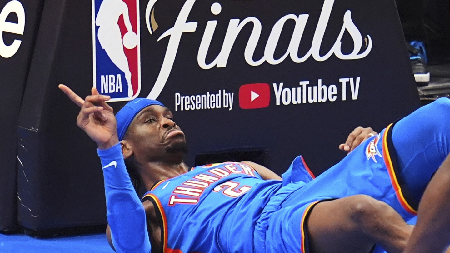 Through 2 Finals games, it's clear that the moment isn't too big for OKC's Shai Gilgeous-Alexander