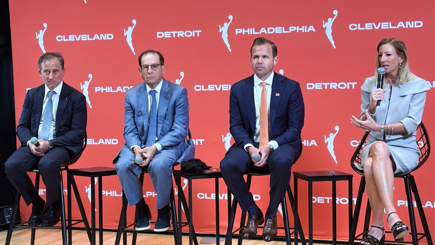 WNBA expanding to Cleveland, Detroit and Philadelphia
