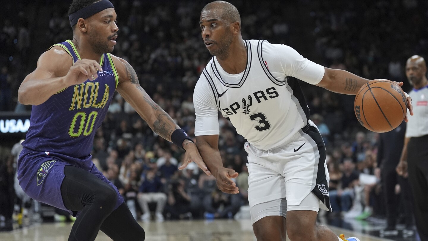 In Year 20, the Spurs' Chris Paul starts all 82 games. And he made some history in the process