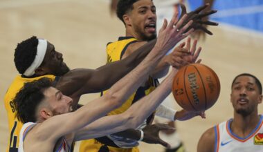 Pacers' Tyrese Haliburton will play in Game 6 of NBA Finals despite calf strain