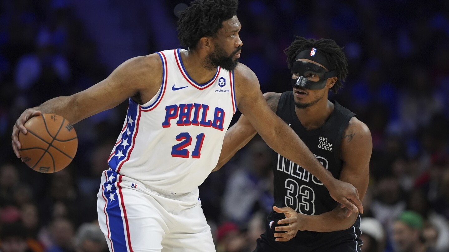 76ers coach Nick Nurse sits Joel Embiid for entire 4th quarter in loss to Brooklyn