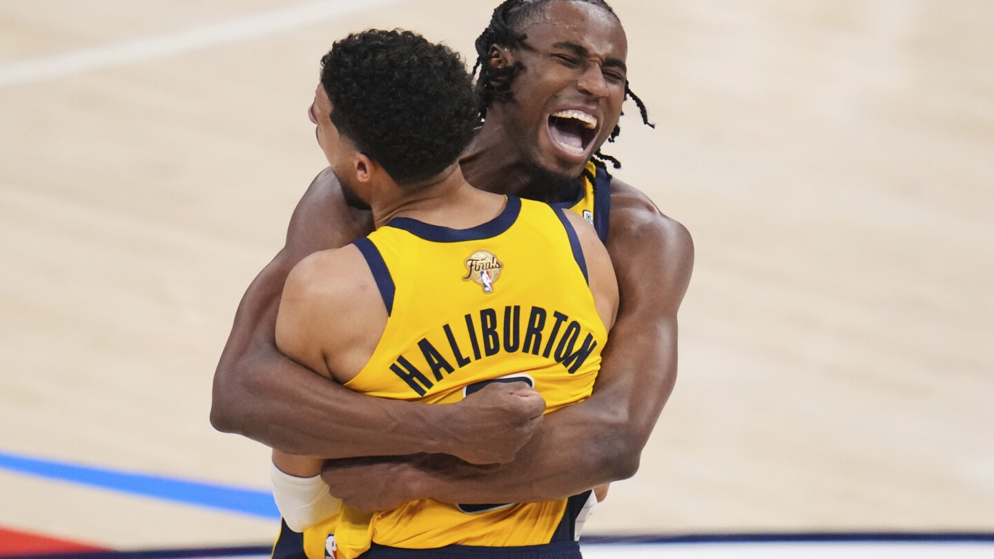 NBA Finals: Haliburton caps huge rally with winning jumper as Pacers stun Thunder 111-110 in Game 1
