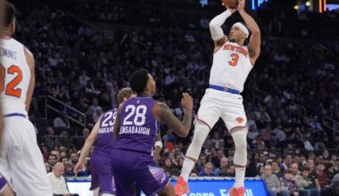 Knicks overcome absence of Brunson and the surprising loss of his backup to beat the Jazz