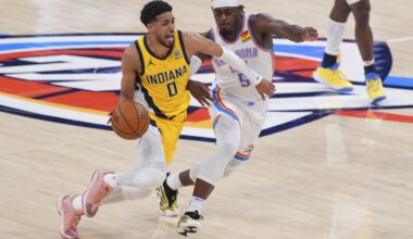 Pacers guard Tyrese Haliburton may miss Game 6 of NBA Finals