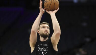 Domantas Sabonis set to win 3rd straight NBA rebound title, eyeing another All-NBA spot