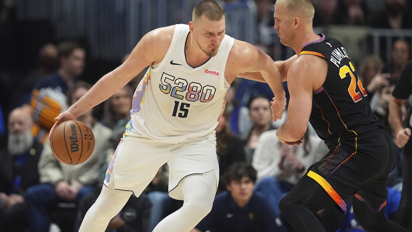 Nikola Jokic makes NBA history with 30-20-20 triple-double in Nuggets' OT win over Suns