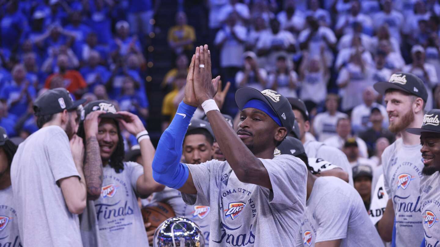 NBA Finals are set: It'll be Thunder vs. Pacers