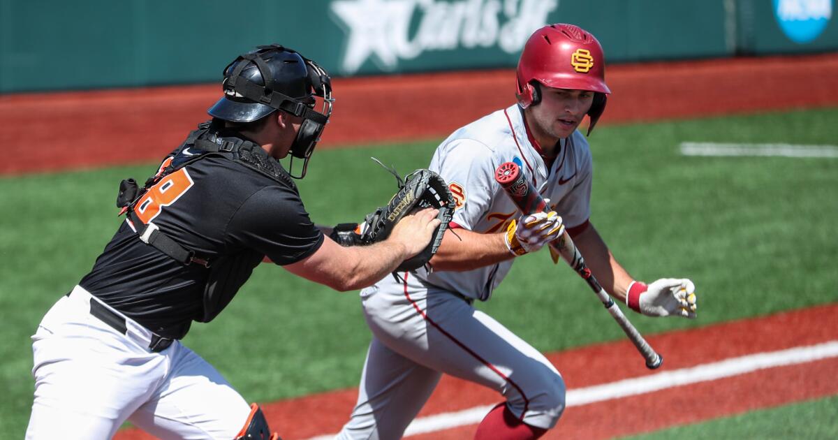 USC baseball loses to Oregon State NCAA regional tournament