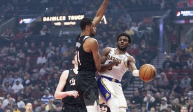 Lakers rest Sunday, prepare to play Timberwolves in playoffs