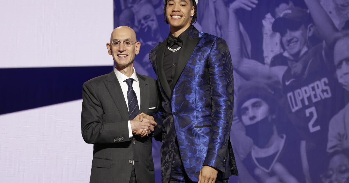 2025 NBA draft: Clippers select Penn State center Yanic Konan Niederhauser