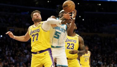 Luka Doncic struggles as lackluster Lakers lose to Charlotte