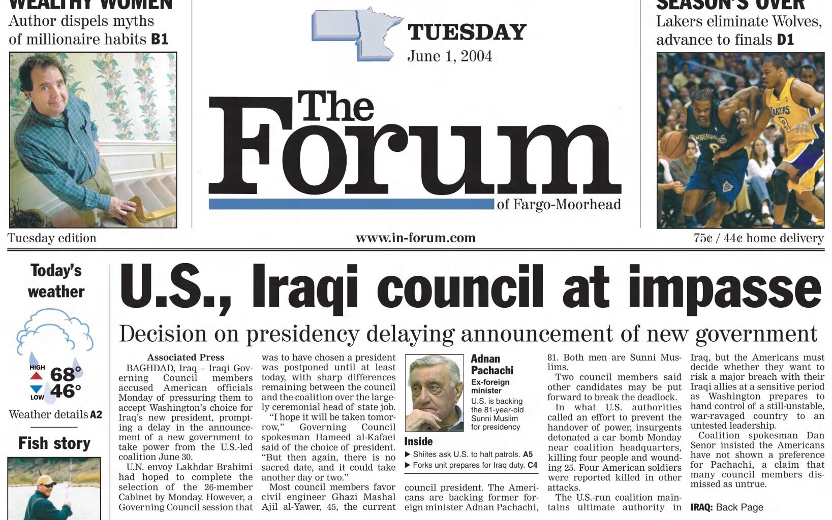 Today in History: Timberwolves lose to Lakers, fall short of NBA Finals - InForum