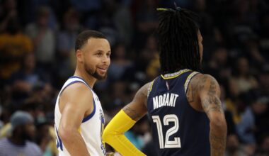 Steph Curry, Ja Morant out for Warriors vs. Grizzlies