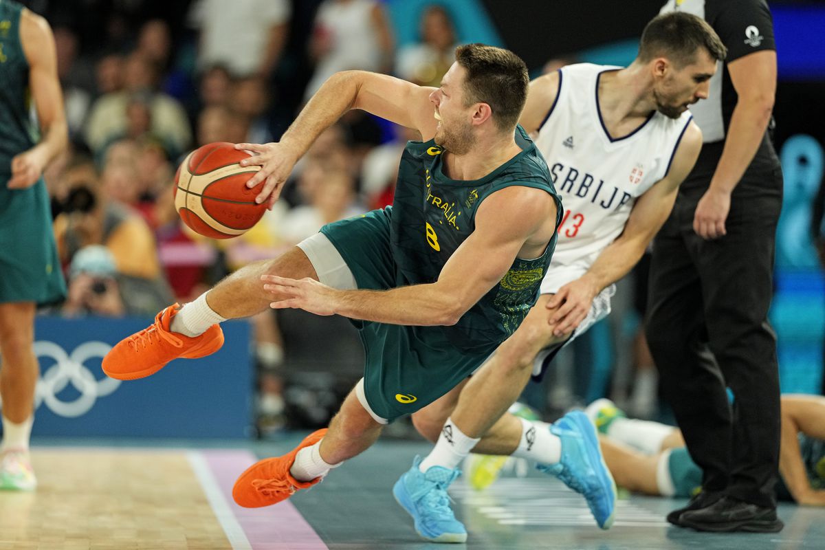 Olympics: Basketball-Men Quarterfinal - SRB-AUS