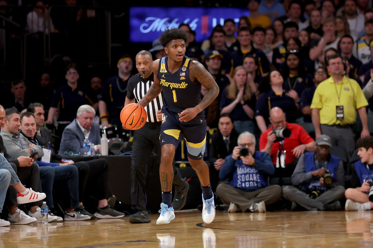 NCAA Basketball: Big East Conference Tournament Semifinal - St. Johns vs Marquette