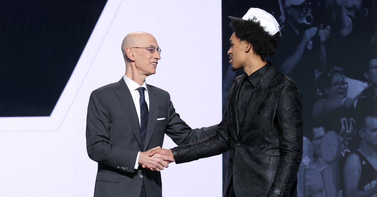 Dylan Harper said all the right things after being drafted by the Spurs