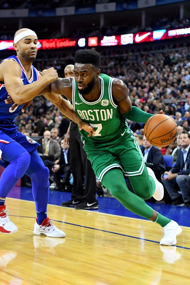 Jaylen Brown and the Boston Celtics played in London in 2018