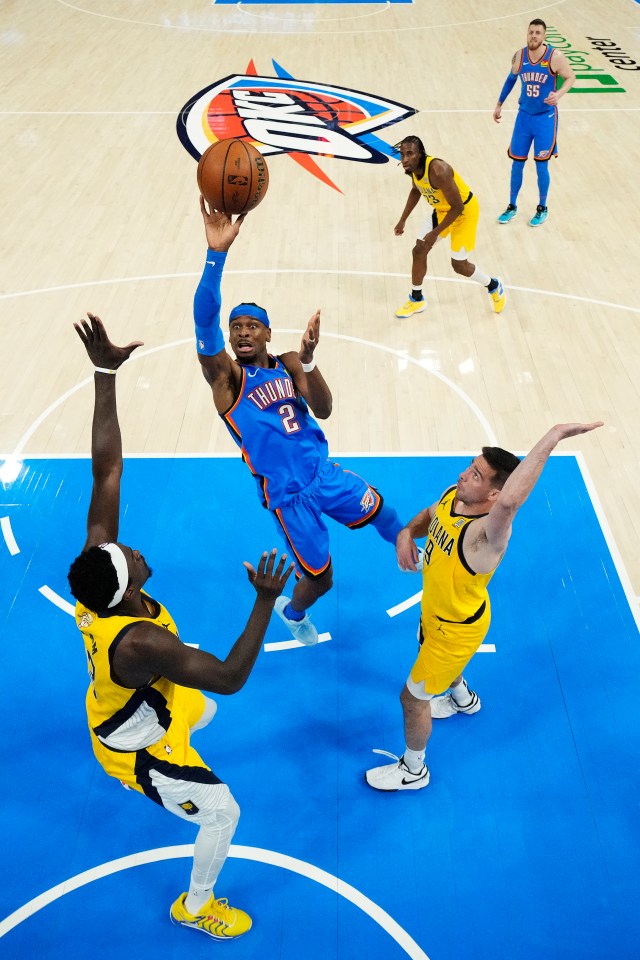 Gilgeous-Alexander led the Thunder to victory in Game 2 of the NBA Finals