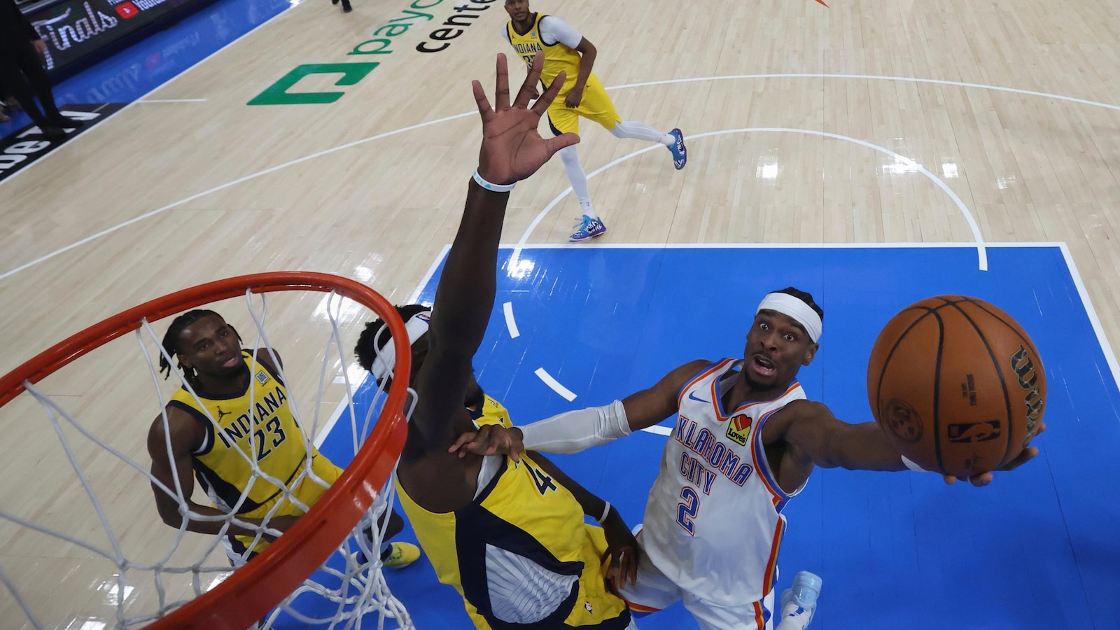 The Thunder know an NBA title is just 1 win away. They're trying to keep their minds on the Pacers