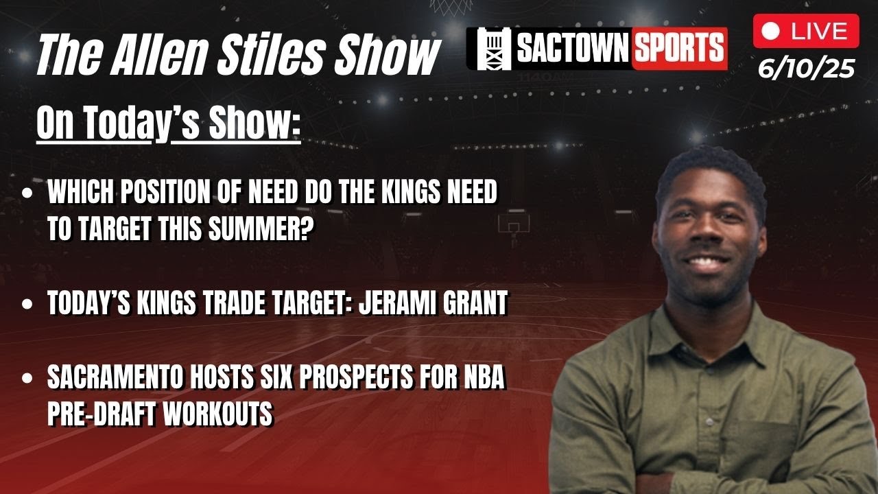 Video: Coudl Jerami Grant be on the Sacramento Kings' radar this summer? | The Allen Stiles Show