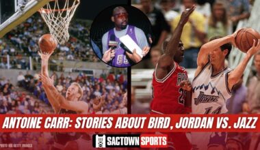 Video: Antoine Carr shares stories about Larry Bird, Jordan vs. Stockton/Malone, and more