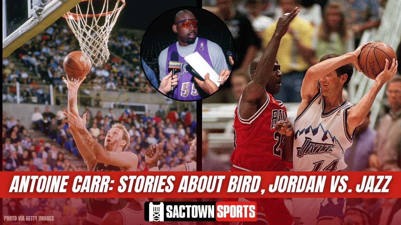Video: Antoine Carr shares stories about Larry Bird, Jordan vs. Stockton/Malone, and more