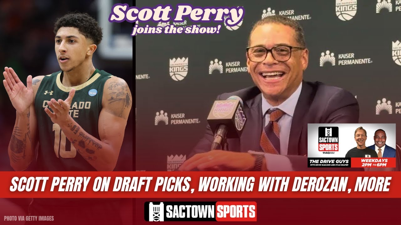 Video: Scott Perry on drafting older prospects, "looking forward to working with DeRozan," and more