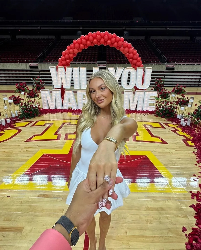 Tyrese Haliburton, Jade Jones, Engagement Ring