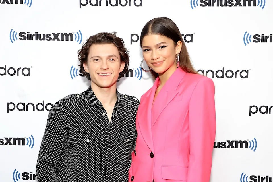 <p>Zendaya & Tom Holland</p>