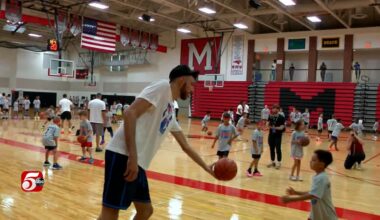 OKC Thunder's Chet Holmgren returns to Minneapolis as NBA champion for basketball camp