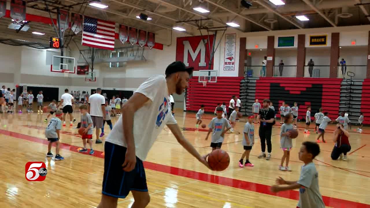 OKC Thunder's Chet Holmgren returns to Minneapolis as NBA champion for basketball camp