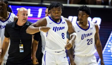 Isaiah Collier Brice Sensabaugh Salt Lake City Summer League Utah Jazz...