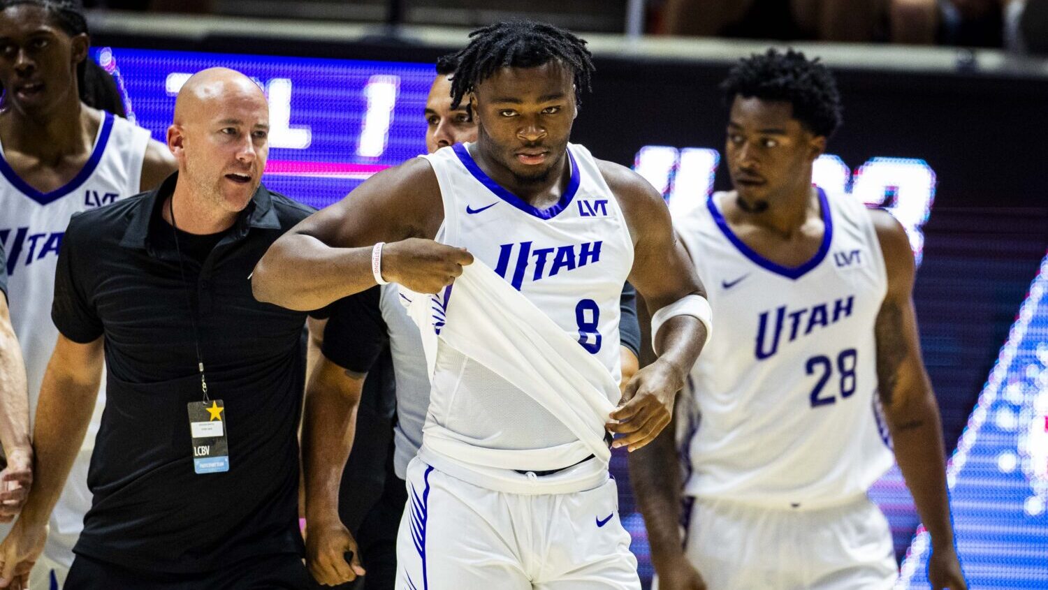 Isaiah Collier Brice Sensabaugh Salt Lake City Summer League Utah Jazz...