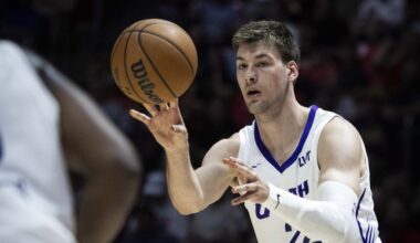 Utah Jazz forward Kyle Filipowski (22)