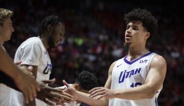 Utah Jazz guard Walt Clayton Jr. (13)...