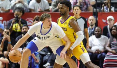 Cooper Flagg vs. Bronny James takeaways: No. 1 pick struggles to find his shot in Summer League debut