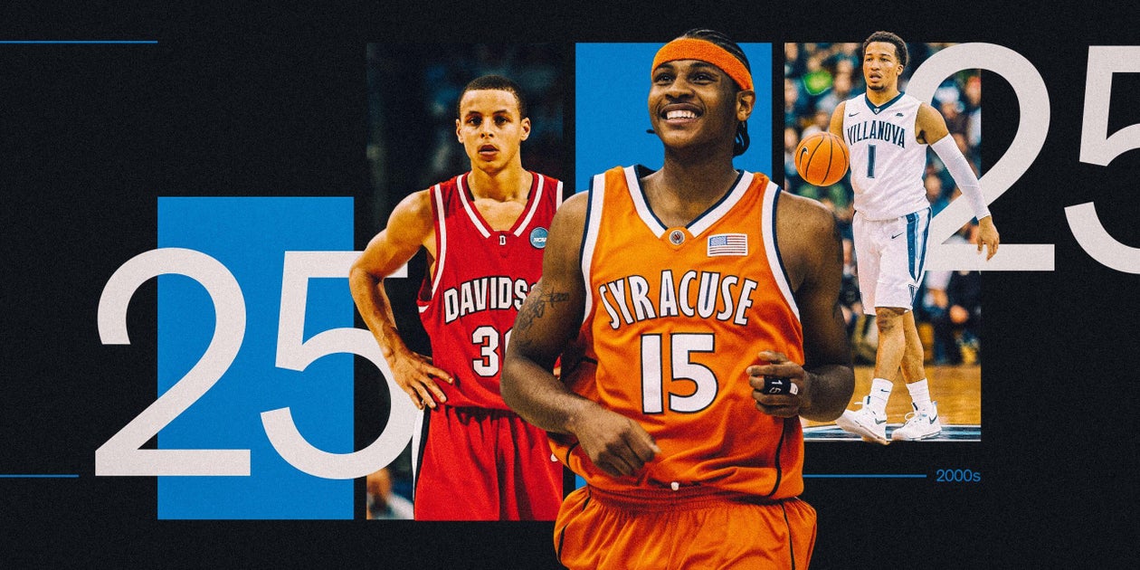 Ranking men’s college basketball’s top 25 players of the 2000s: Carmelo Anthony takes No. 1