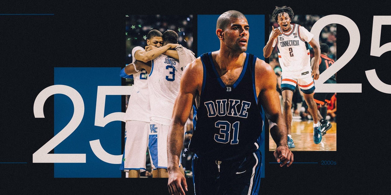 Ranking the 25 best college basketball teams of the 2000s: Which blue blood comes out on top?